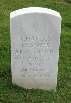 Armstrong, Charles Francis - Headstone photo by Carol Farrant w permission to use freely